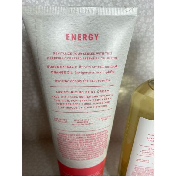 Bath and Body Works ENERGY GUAVE & ORANGE Aromatherapy 2 pc Set - Picture 4 of 5